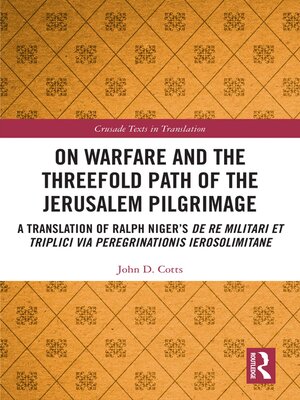 cover image of On Warfare and the Threefold Path of the Jerusalem Pilgrimage